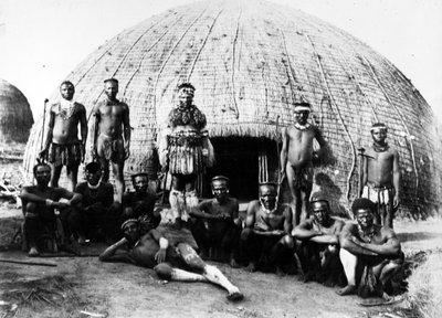 Capo Teteleka e Consiglio, c.1895 da South African Photographer